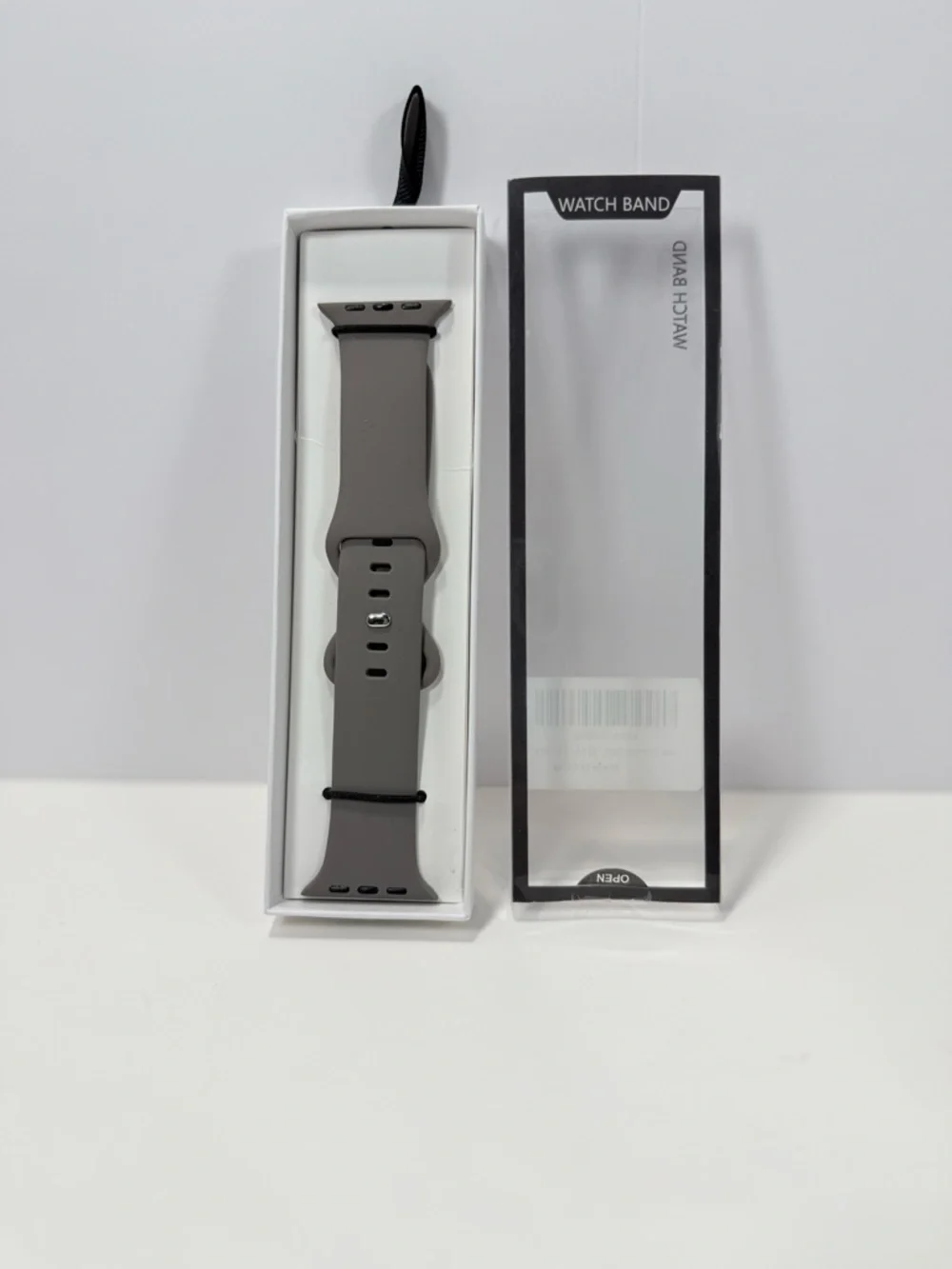 Silicone Smartwatch Band for Apple Watch 42/44mm- Taupe Gray